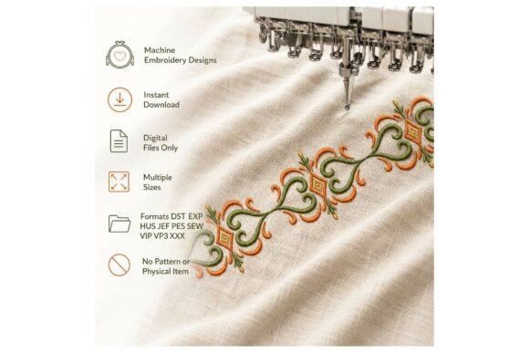 Ornamental Border Scrollwork