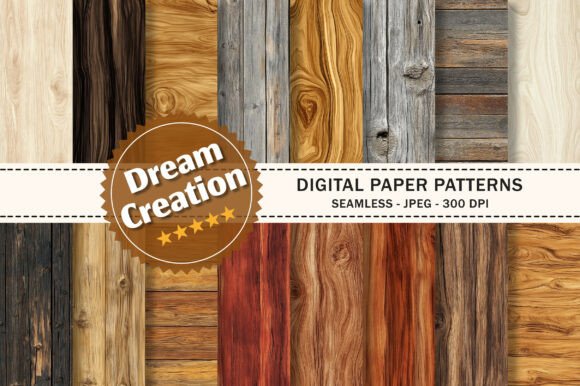 Rustic Wood Grain Textures