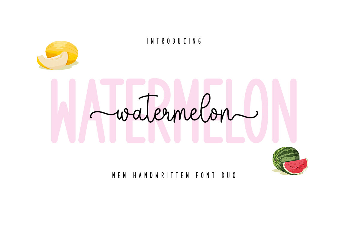 Watermelon Font