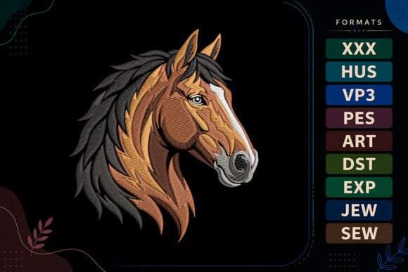 Western Horse Motif