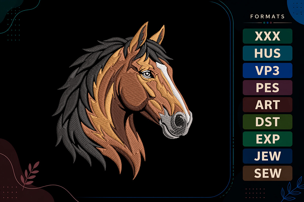 Western Horse Motif