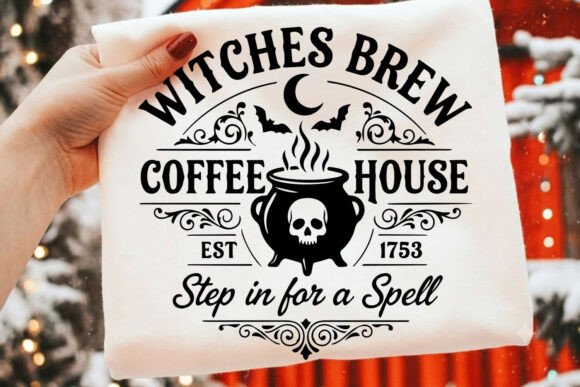 Witches Brew Coffee House SVG
