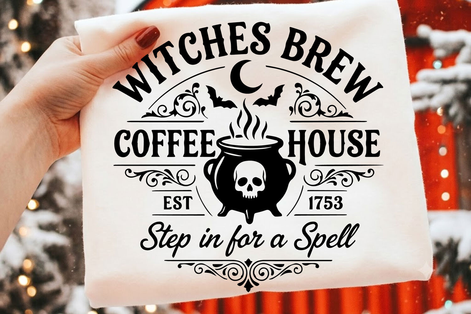 Witches Brew Coffee House SVG