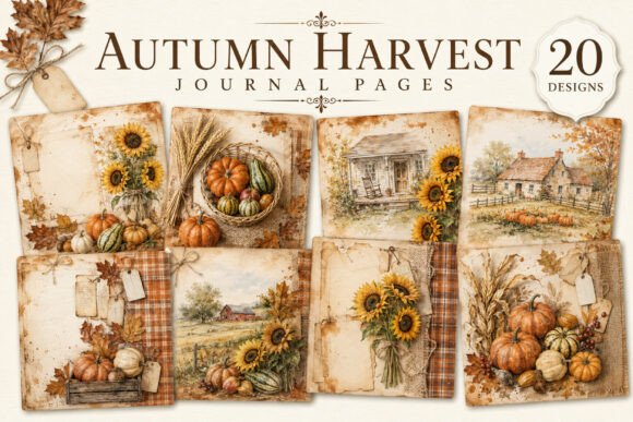 Autumn Harvest Junk Journal