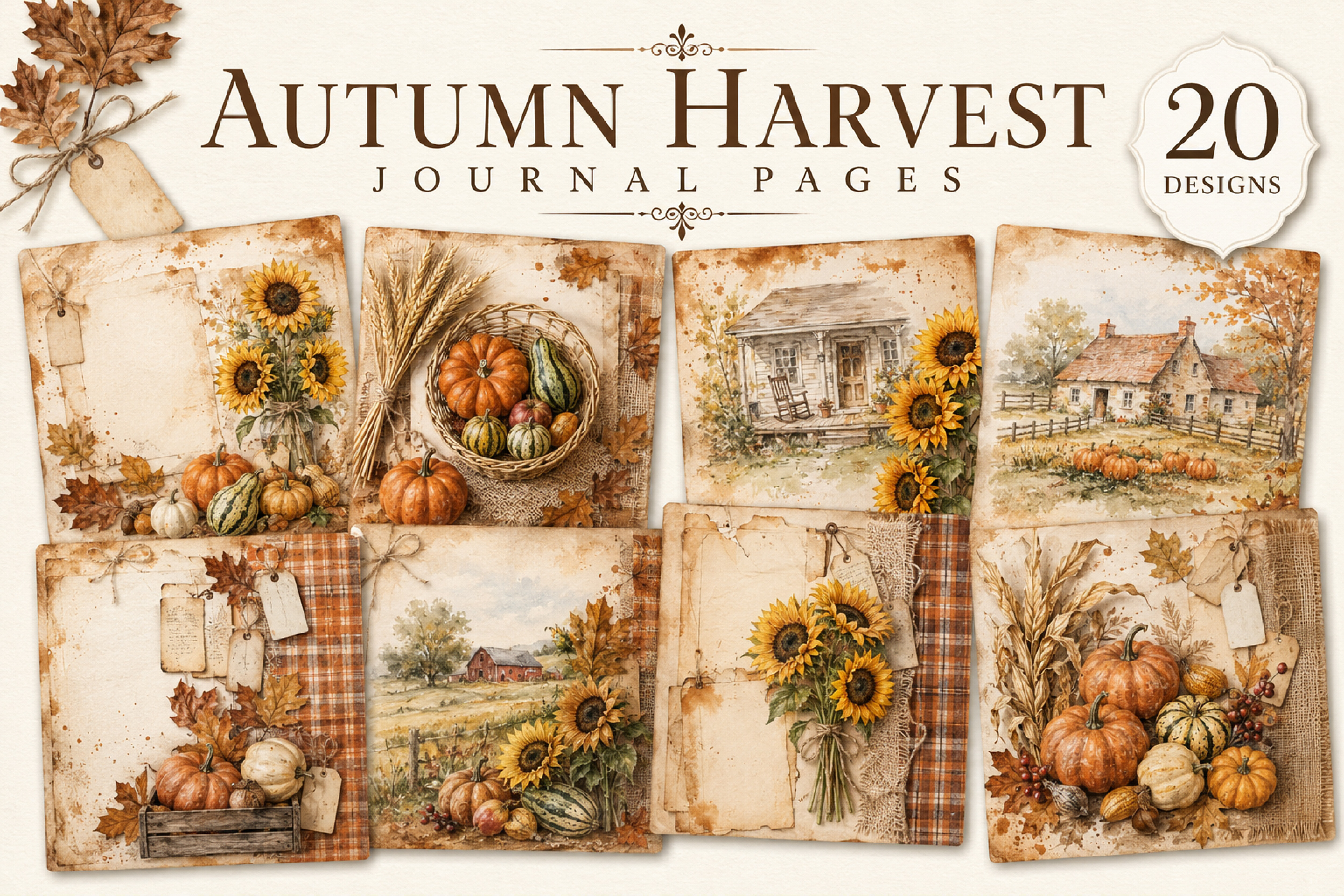 Autumn Harvest Junk Journal