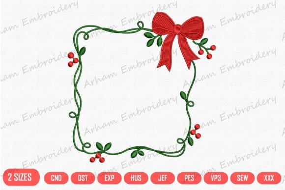 Christmas Vine Frame