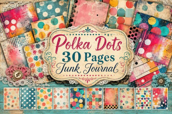 Colorful Abstract Dot Texture Papers