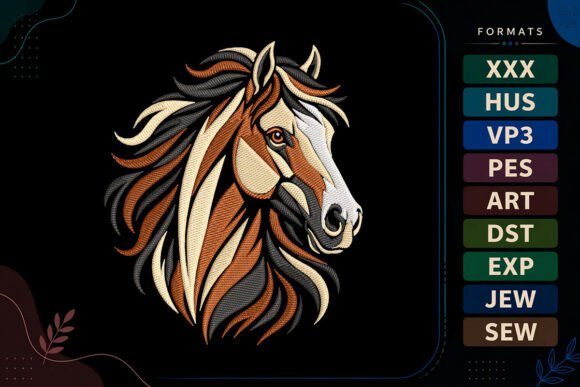 Flowing Mane Horse