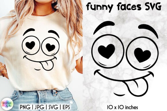 Funny Cartoon Face SVG, Sarcastic Smiley
