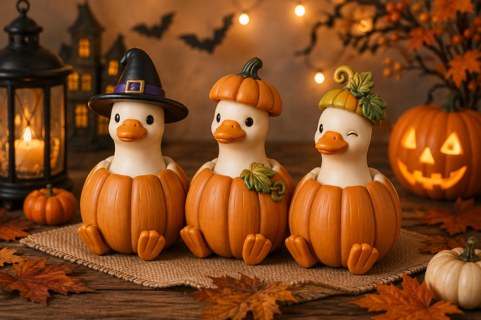 Halloween Goose STL Set | 3D Printable Pumpkin Decor - Image 5