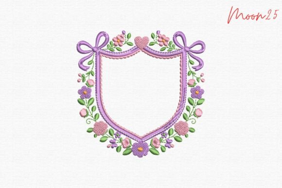 Heart Floral Frame