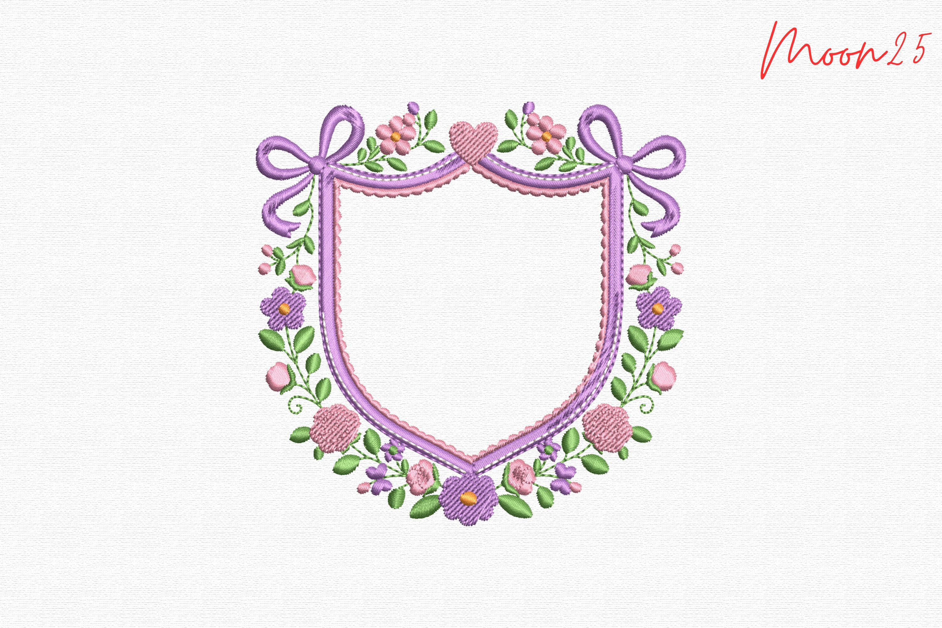 Heart Floral Frame