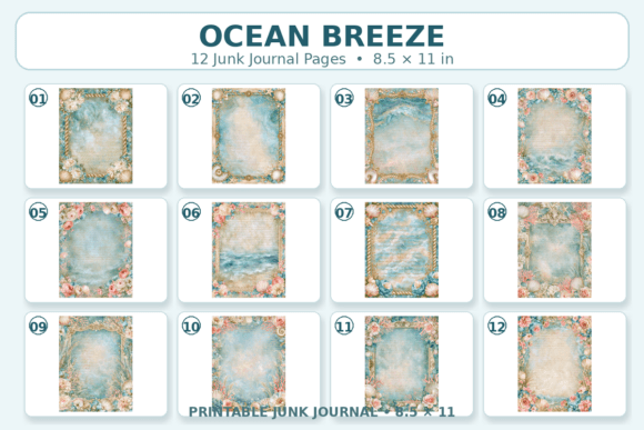 Ocean Breeze Junk Journal