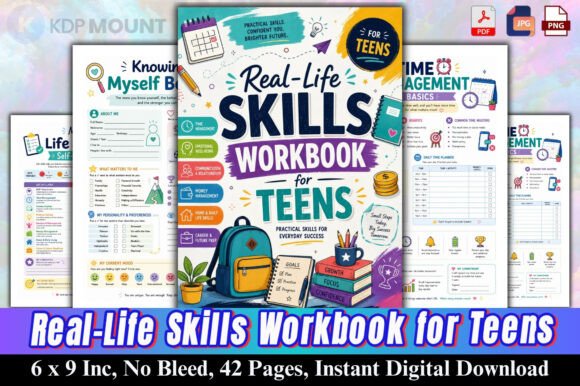 Real-Life Skills Workbook for Teens