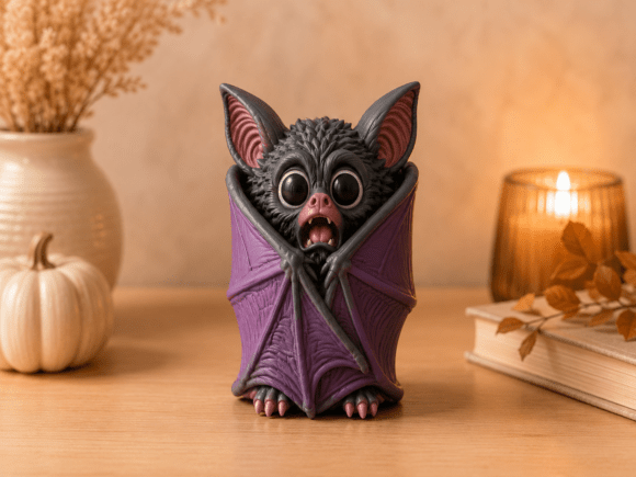 Halloween Ornament Set STL – 10 Spooky 3D Print Decor Models - Image 12