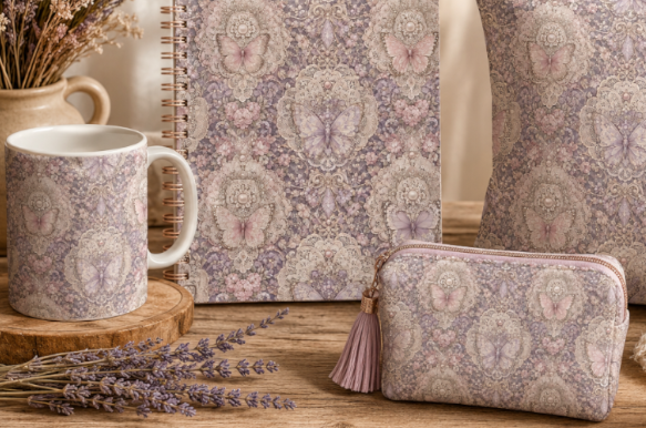 Vintage Damask & Botanical Collection