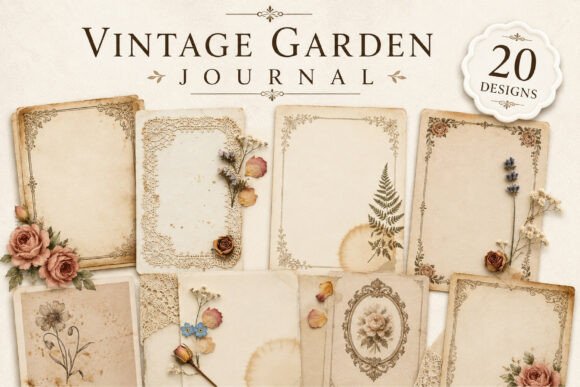 Vintage Garden Junk Journal