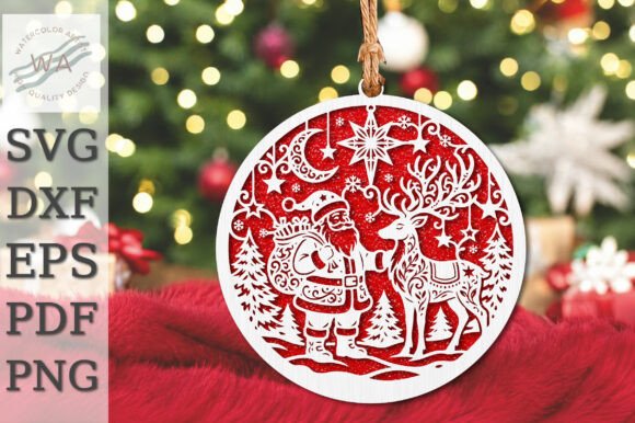 Elegant Reindeer Set STL – 3 Festive 3D Printable Reindeer Figurines - Image 14