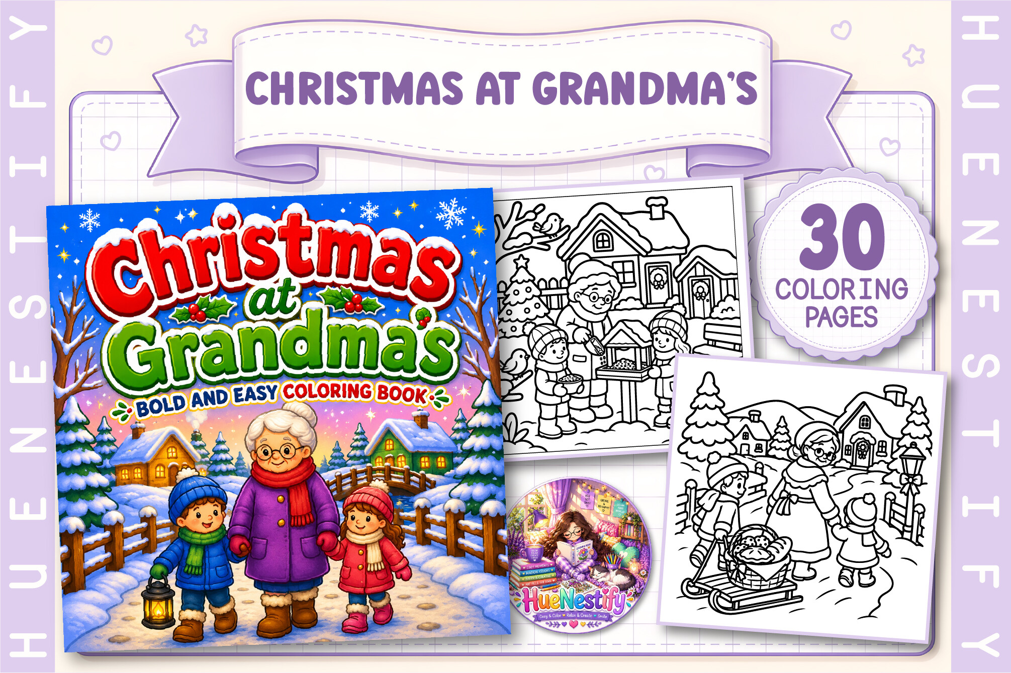 Christmas at Grandma’s Coloring Book