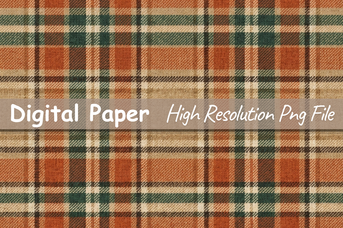Classic Red & Green Plaid Paper,Pattern
