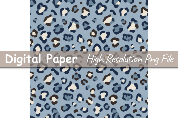 Cozy Fall Leopard Print Digital Paper,Pa