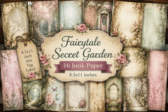 Fairytale Secret Garden Junk Journal
