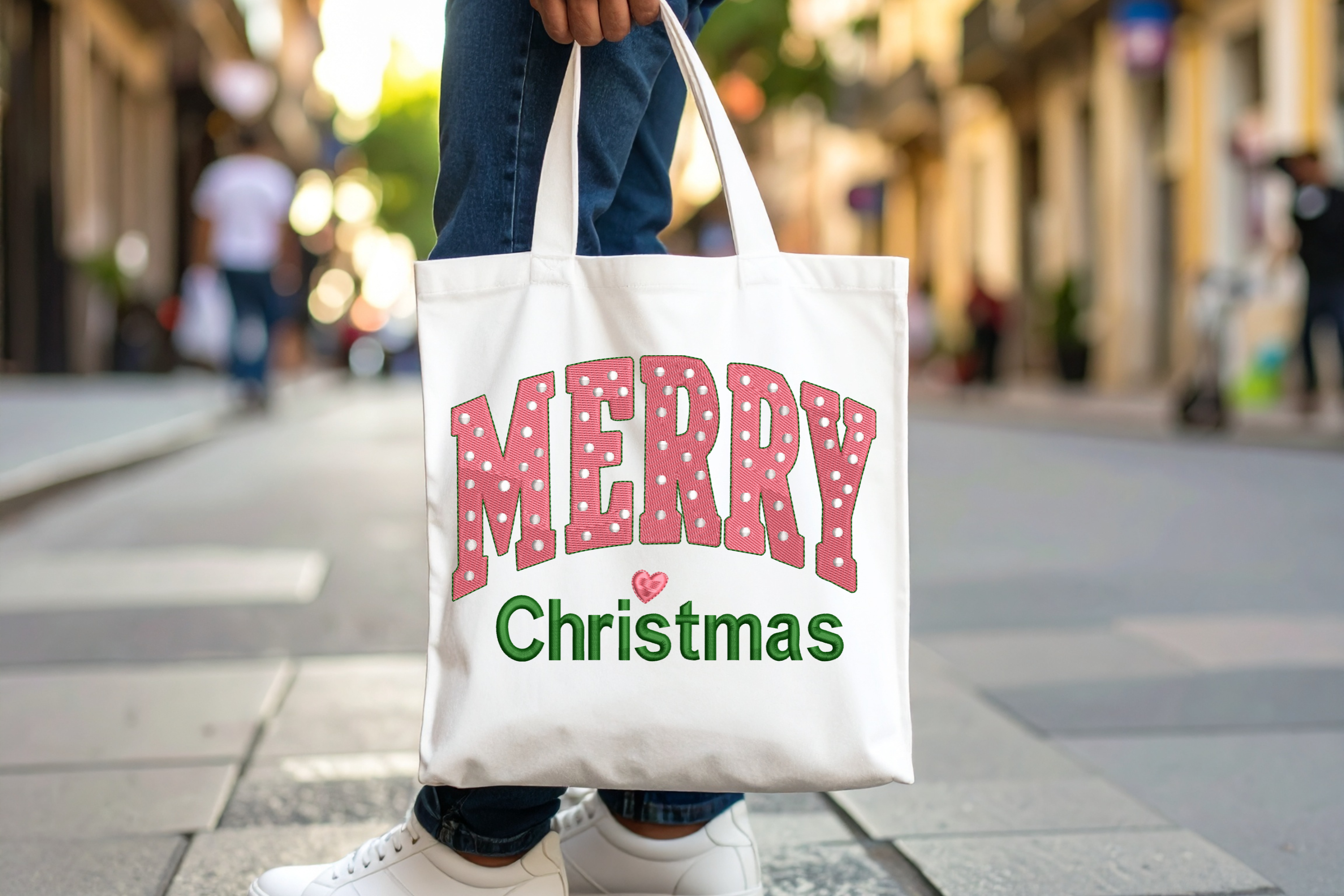 Lettering Pattern Merry Christmas - photo 3