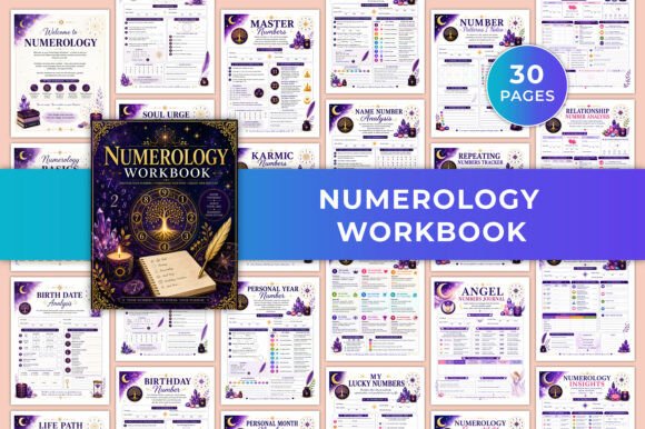 Numerology Workbook KDP Interiors