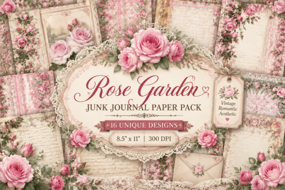 Rose Garden Junk Journal