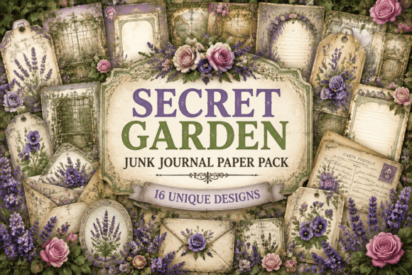 Secret Garden Junk Journal