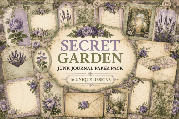 Secret Garden Junk Journal