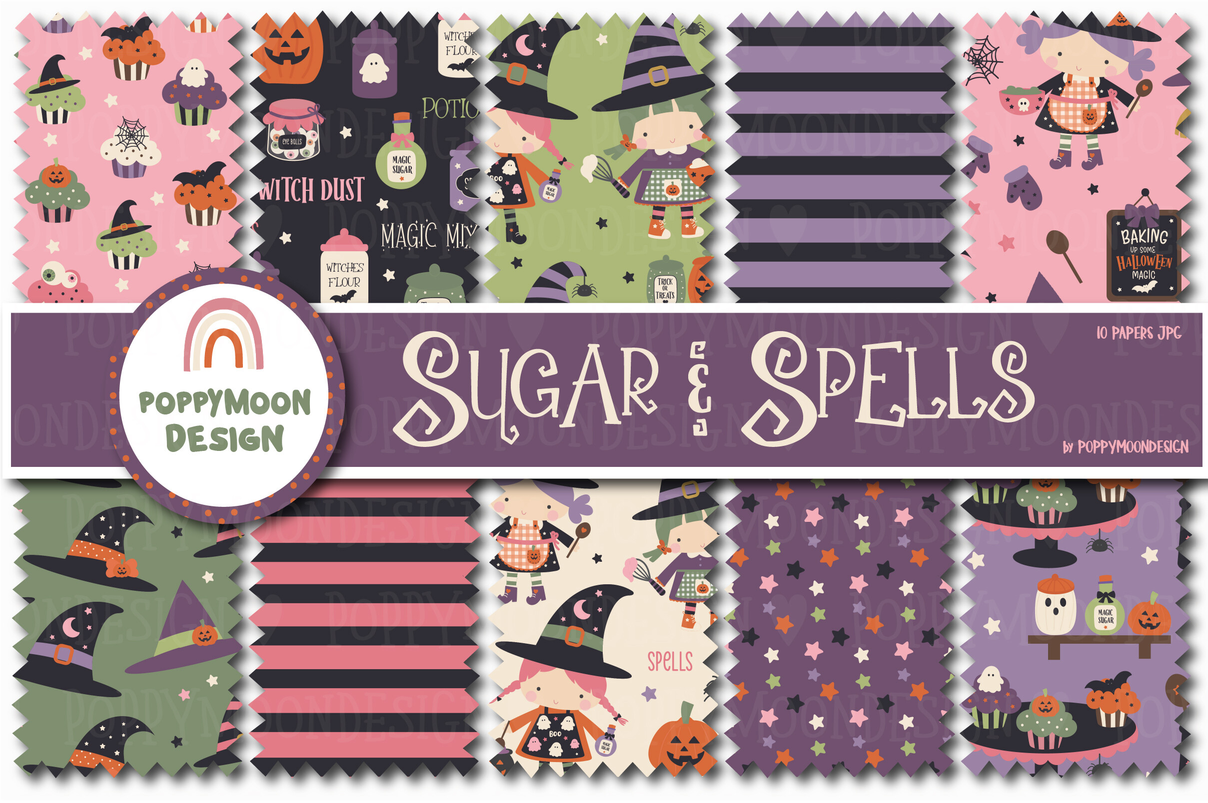 Sugar & Spells Paper Set