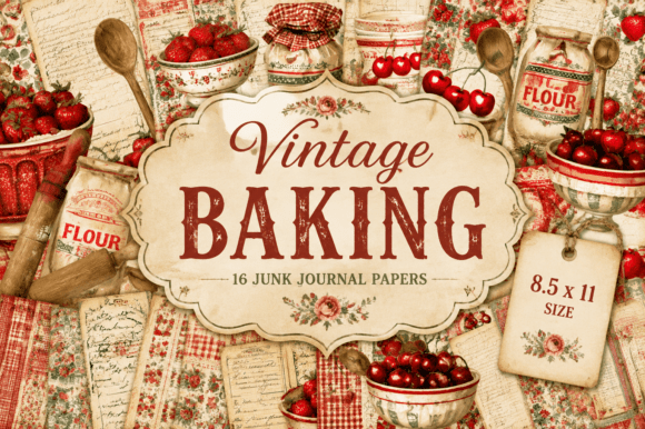 Vintage Baking Junk Journal