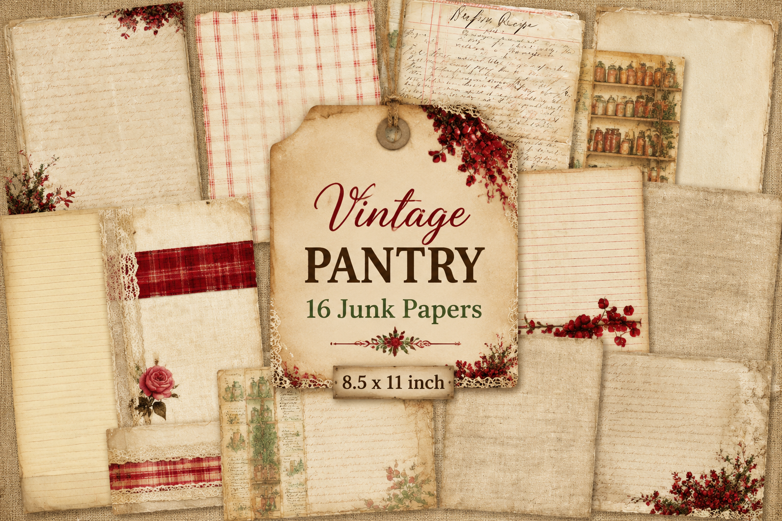Vintage Pantry Junk Journal