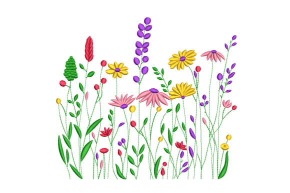 Wild Meadow Floral Border