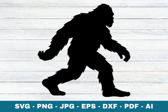 Bigfoot SVG Sasquatch Camping Adventures
