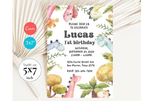 Birthday Invitation Template 1