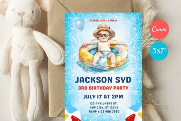 Birthday Invitation Template 4