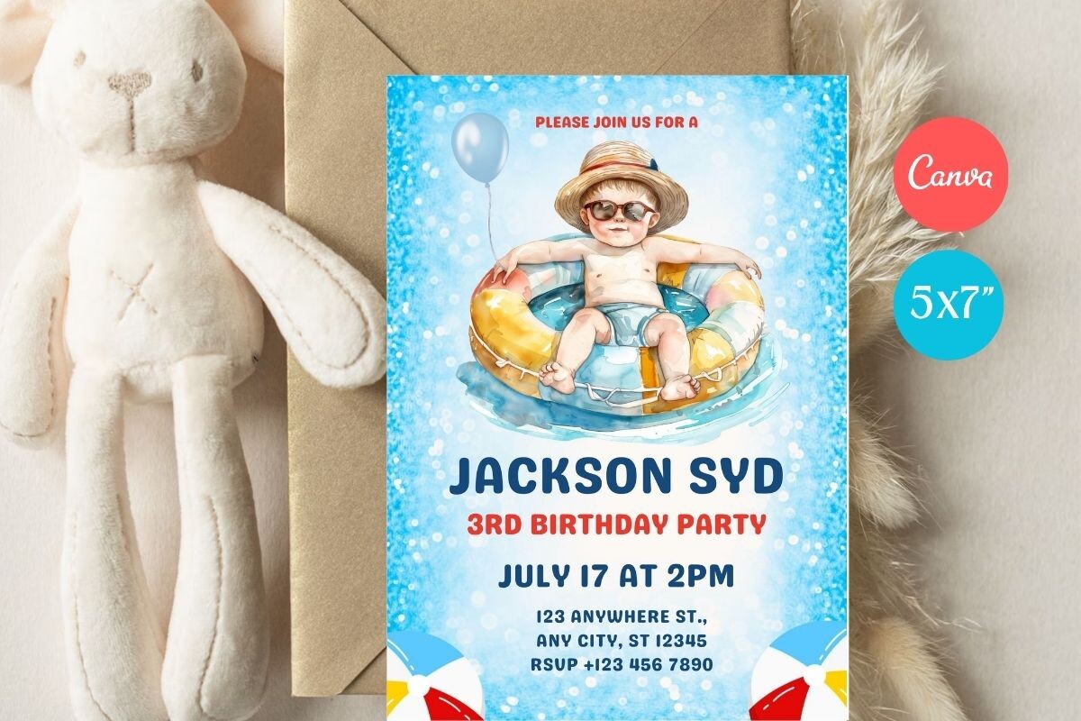 Birthday Invitation Template 4