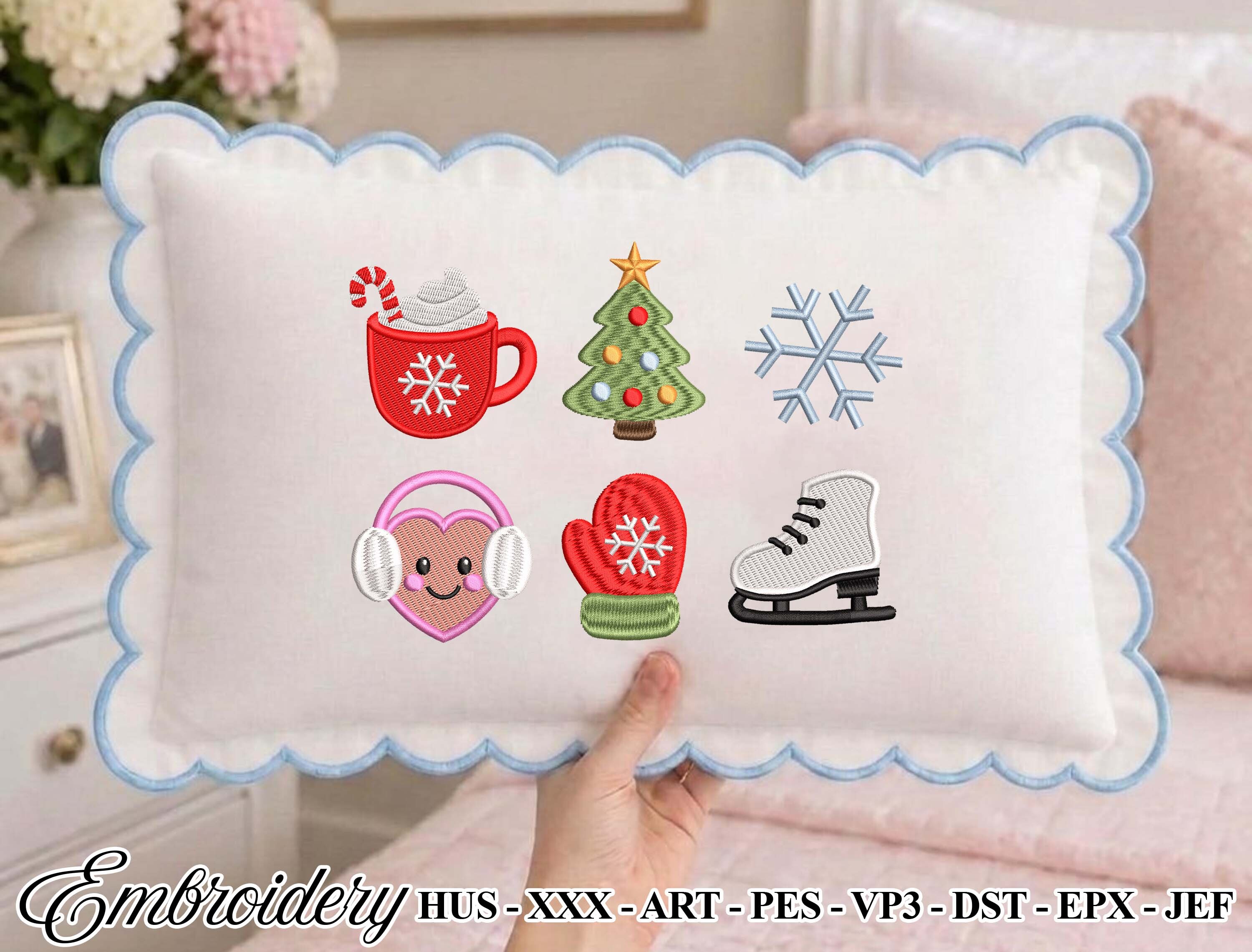 Christmas Embroidery Design Bundle - photo 2