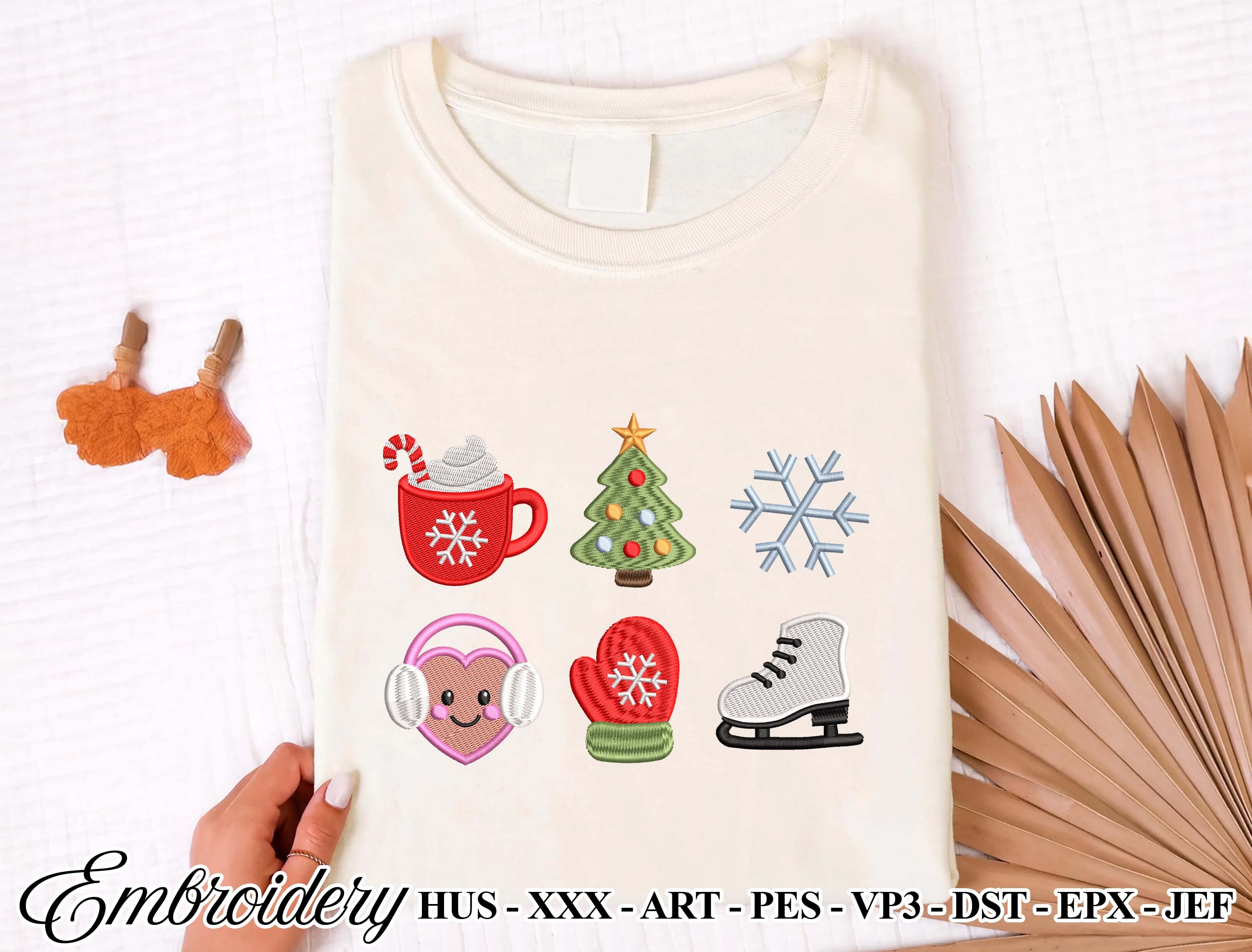Christmas Embroidery Design Bundle - photo 3