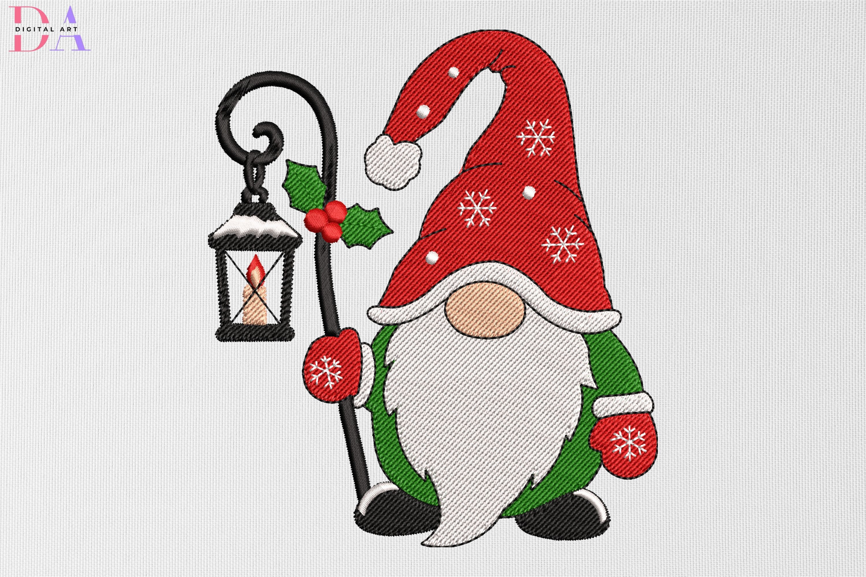 Christmas Gnome with Lantern - photo 1