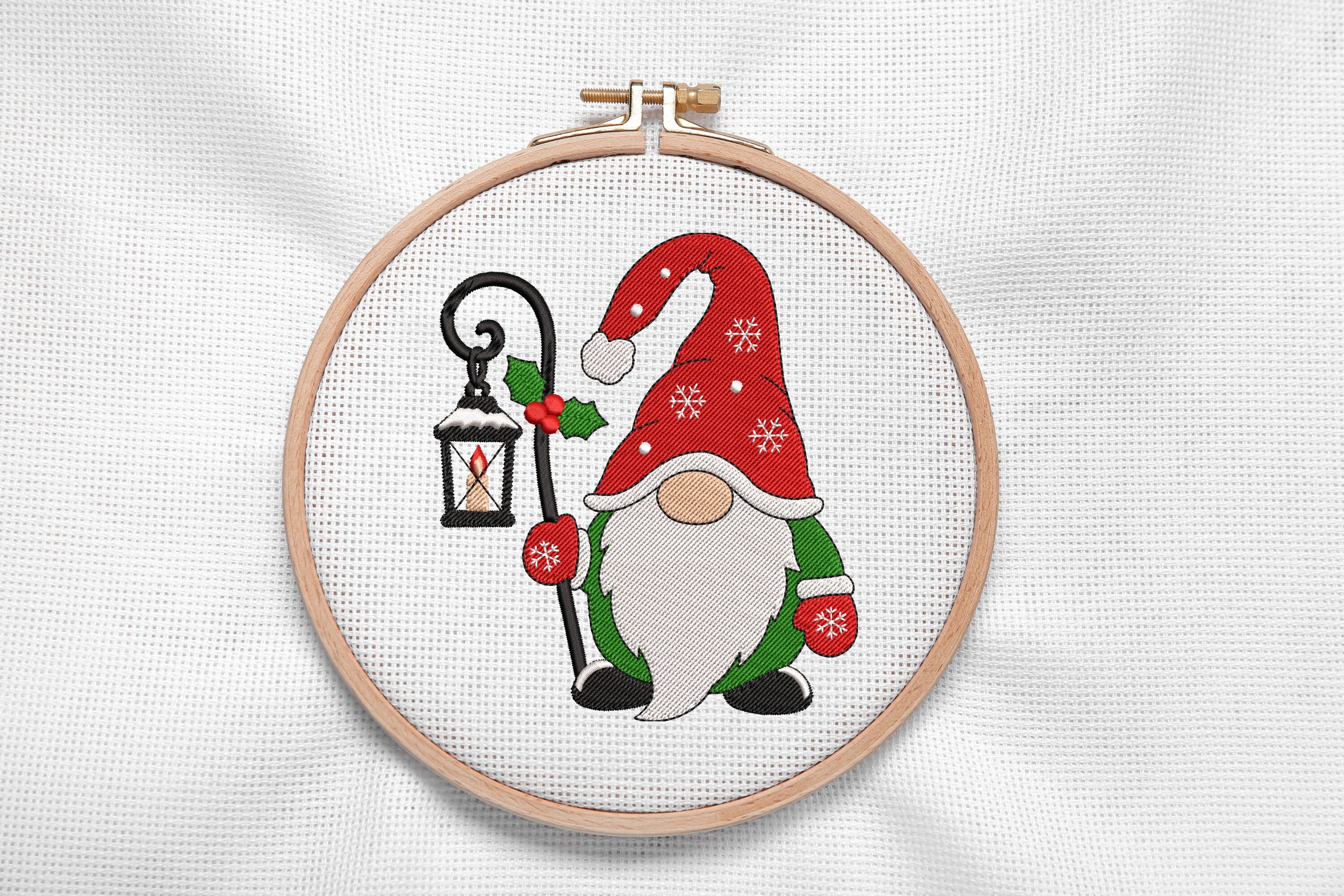 Christmas Gnome with Lantern - photo 2