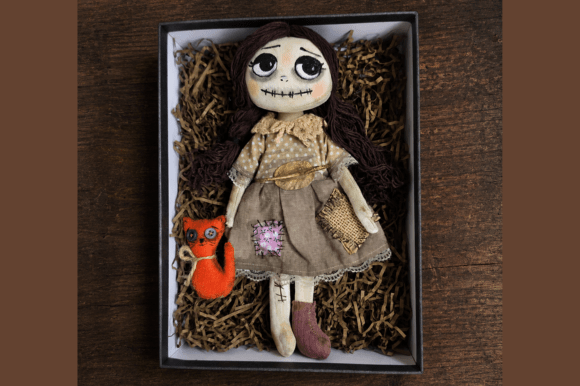 Halloween Attic Doll Katiana Pattern