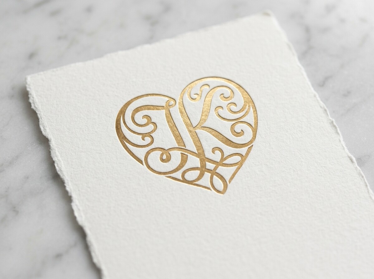 JK Love Monogram Logo SVG