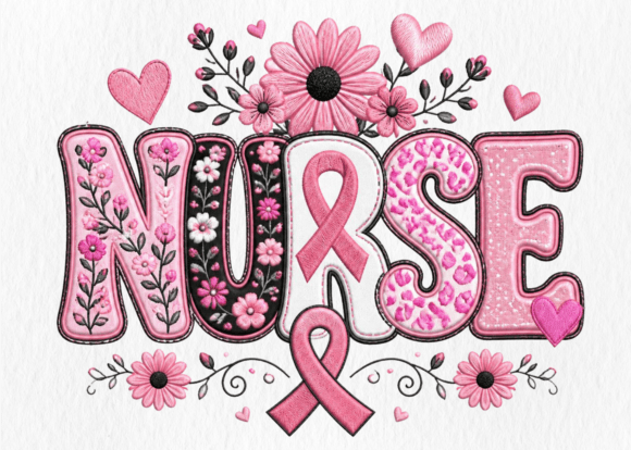 Nurse Breast Cancer Awareness T Shirt