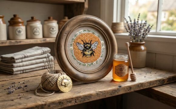 "Queen Bee" Counted Cross Stitch Pattern