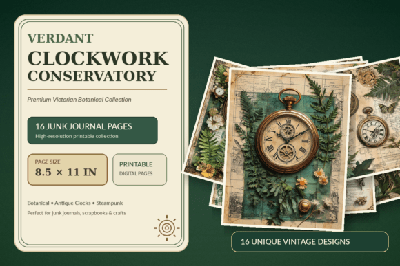Verdant Clockwork Conservatory