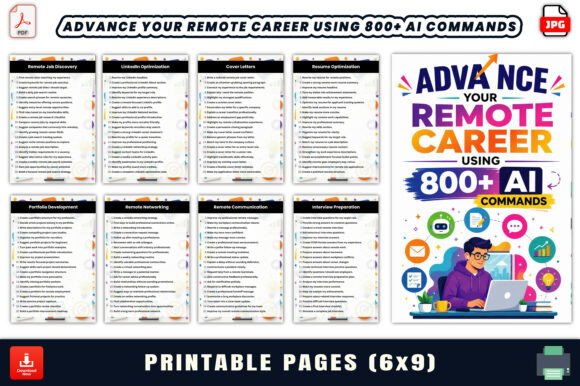Advance Your Remote Career Using 800+ AI