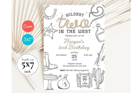 Birthday Invitation Template 166